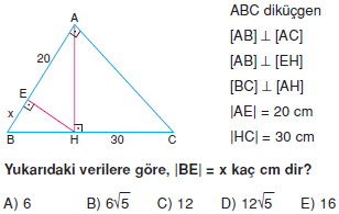 Dik Ucgen_Konu_Testi_V_007